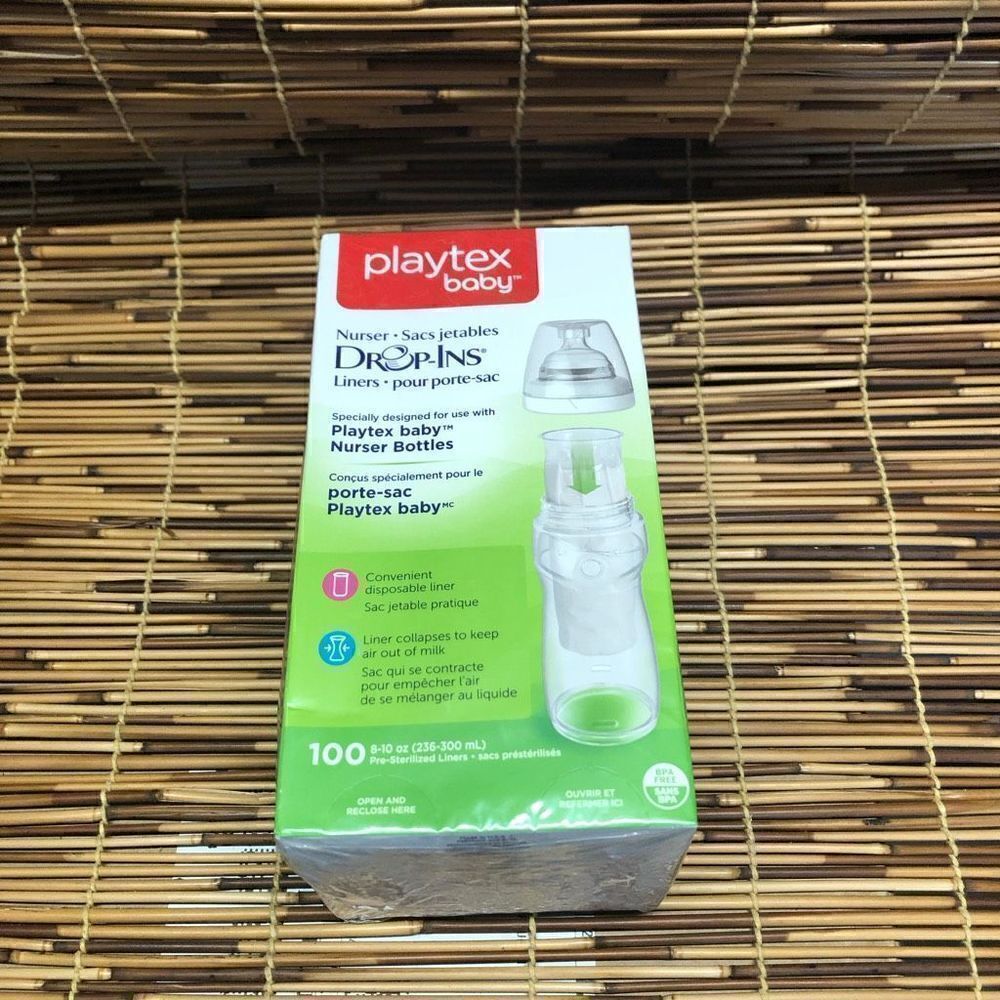 Playtex Baby Drop-Ins 100 8-10 Onces